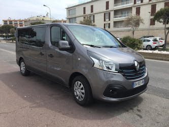 Transfer service to Marseille airports, ports, hotel, train station, and guided tours